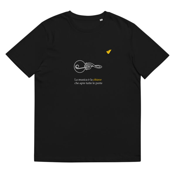 La Musica è la Chiave (Idea Regalo Musica) T-shirt nera